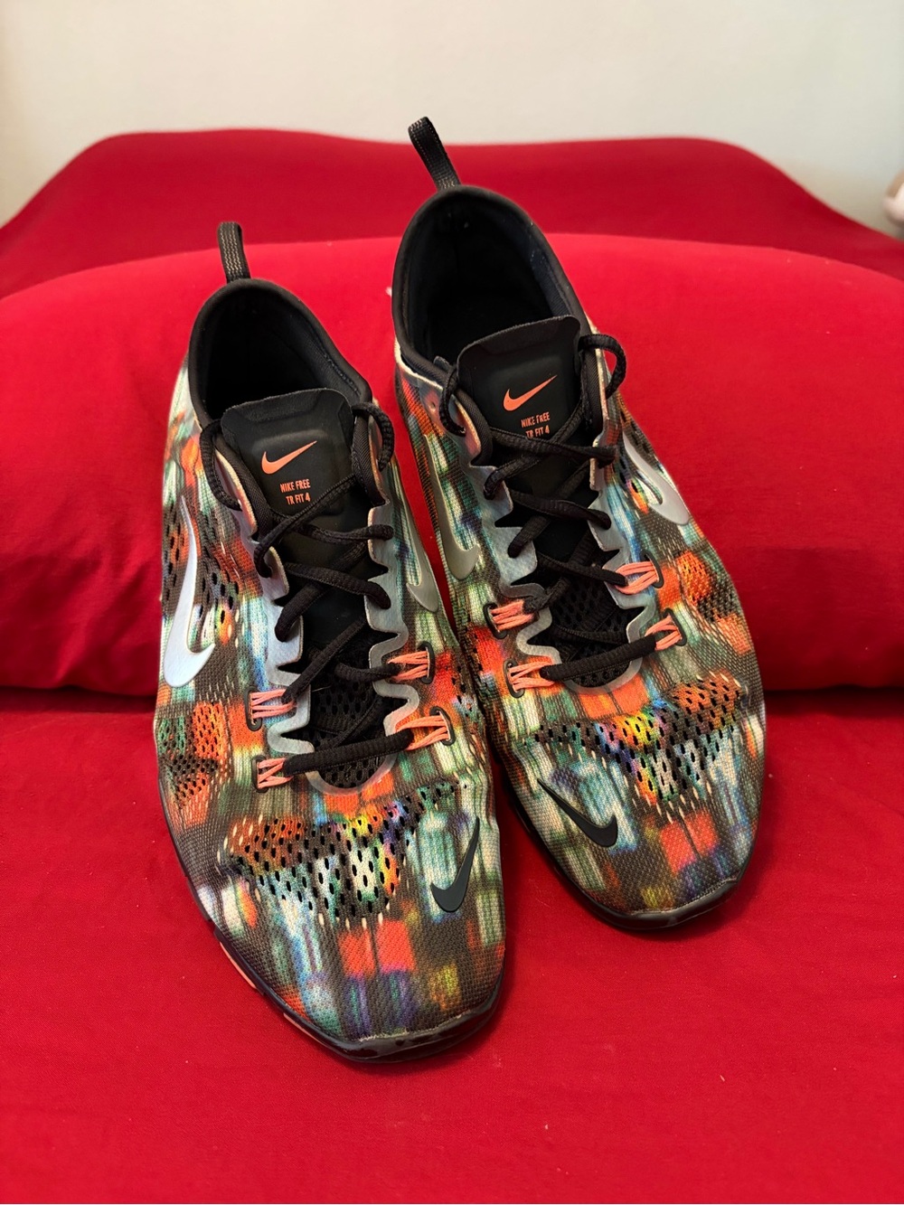 Nike Free Women’s Multicolor Athletic Shoes with Black Accents